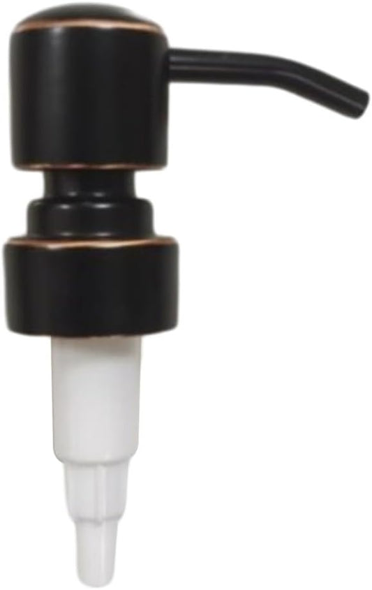 Metal Soap Dispenser Pump Head Replacement Pump for Your Soap or Lotion Dispenser, 304 Stainless Steel Replacement Pump for Liquid Hand Soap Dispensers(ORB)