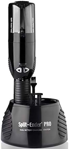 Split Ender PRO - Professional Hair Trimmer with Charging Station, Automatic Split End Remover for Frizzy, Dry, Damaged, Colored, Broken, Curly, Straight or Bleached Hair Types, Hair Styling Tool