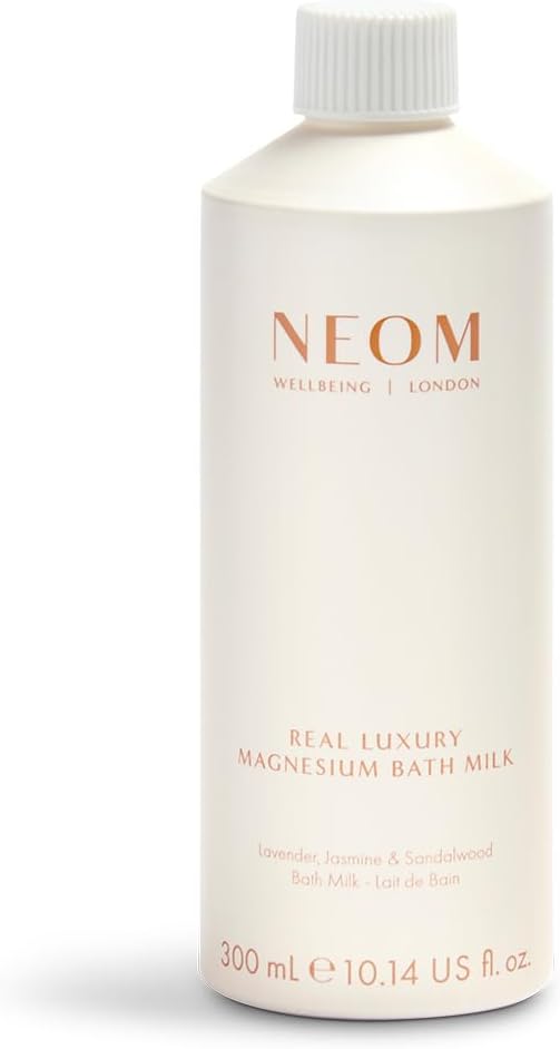 NEOM- Magnesium Bath Milk (Real Luxury), 10.14 Ounce (Pack of 1), White
