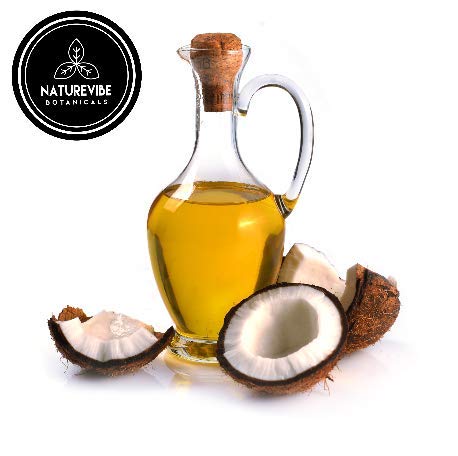 Naturevibe Botanicals Fractionated Coconut Oil 32oz and Apricot Oil 32oz | Oil Combo