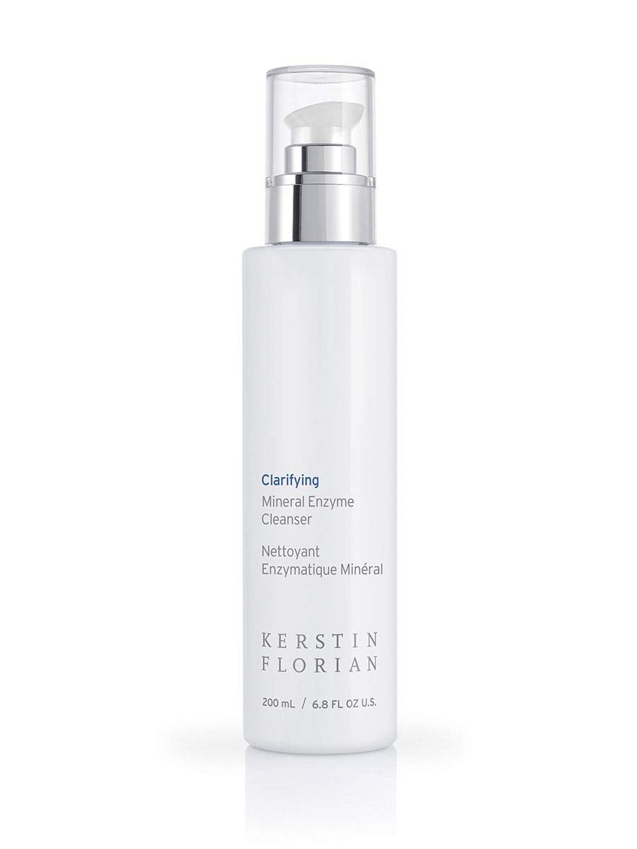 Kerstin Florian Clarifying Mineral Enzyme Cleanser | Gentle Face Wash for All Skin Types | Hydrating Body Wash for Morning or Night (6.8 fl oz)