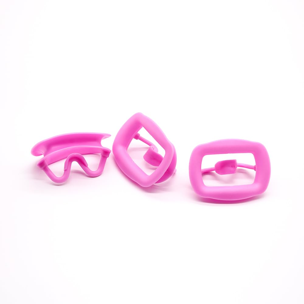 3 Pcs Silicone Mouth Opener (PINK)