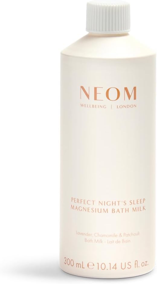 NEOM- Magnesium Bath Milk (Perfect Night's Sleep), 10.14 Ounce (Pack of 1), White