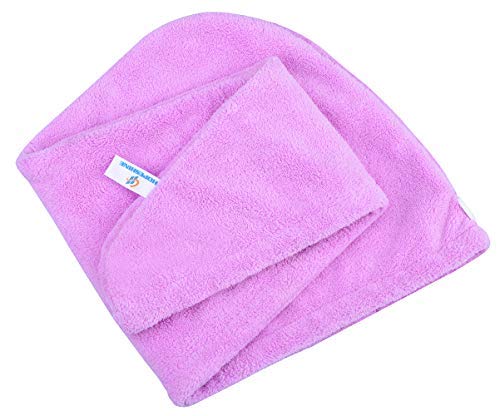 HOPESHINE Hair Drying Towel Twist Microfiber Towels for Hair Turban Wrap Fast Drying Super Soft and Absorbent Great Gift for Women and Girls 3-Pack