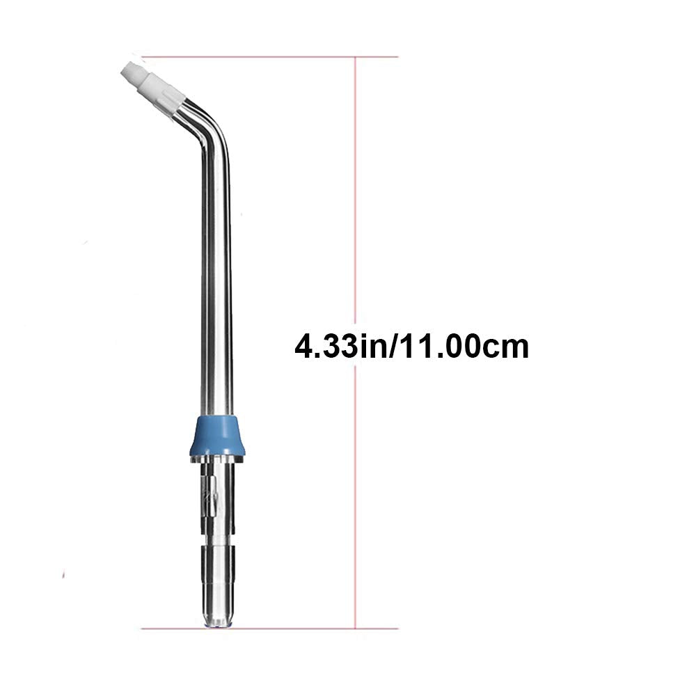 Flosser Replacement Tips Compatible with Waterpik Water Flosser, Reach Flosser Refill Heads Replacement Heads, Compatible with Waterpik Oral Irrigator & Dental Flosser (Orthodontic Tips)