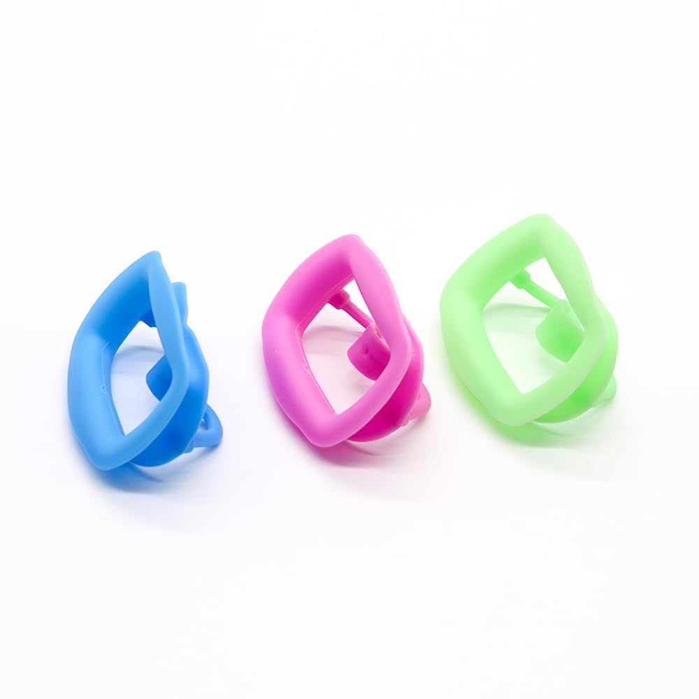 3 Pcs Silicone Mouth Opener (MIXED COLORS)