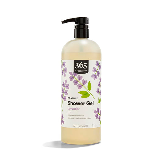 365 by Whole Foods Market, Foaming Shower Gel, Lavender, 32 Fl Oz