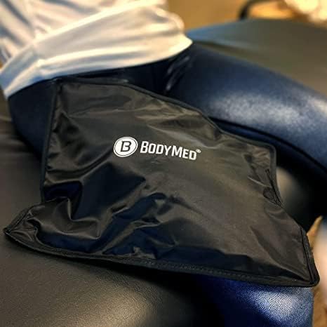 BodyMed Reusable Gel Ice Pack Cold Compress (2-Pack) for Back, Shoulder, Neck, & Knee - Professional Grade Cold Therapy for Injuries, Aches, Swelling, Bruises, Sprains - 12 in. x 7 in. (Half)