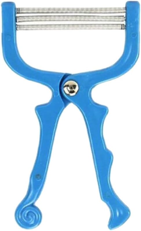 minkissy Threading Epilator Spring Epilator for Women Facial Hair Plucker Face Hair Removing Spring Pogo Facial Hair Remover for Face Spring Face Hair Remover Epilators Tool Women's Manual Random Colo