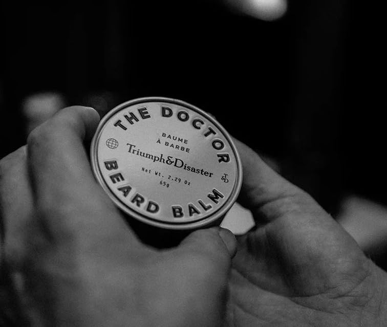 TRIUMPH & DISASTER | The Doctor Beard Balm | Firm Hold & Non-Greasy - Natural Finish, 2.29 oz