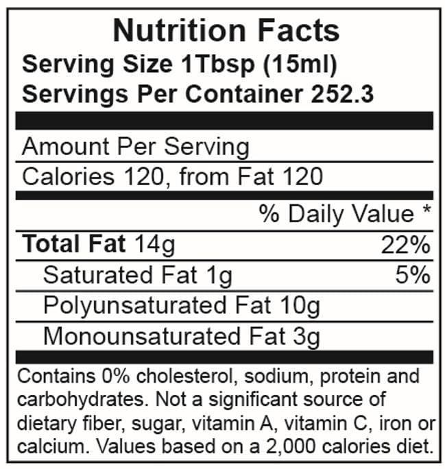 Baja Precious - Grapeseed Oil, 1 Gallon