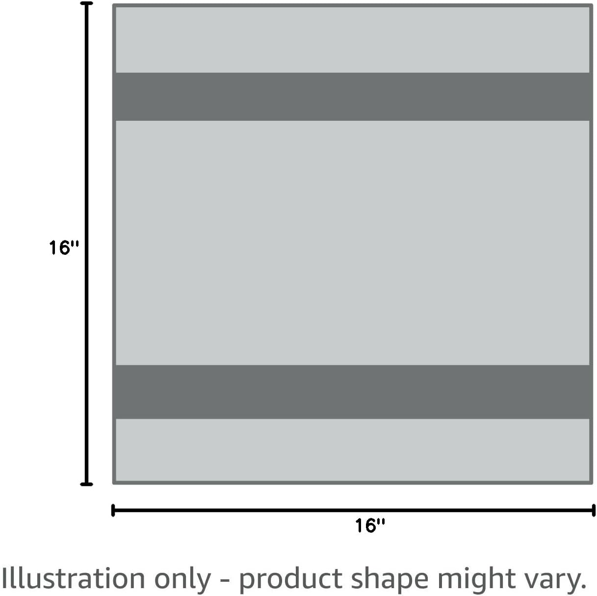 OptiPlus 16" x 16" Microfiber Terry Towels Treated with Silvadur 930 Antimicrobial - Grey