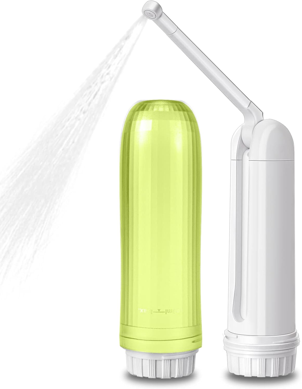 Portable Bidet - Mini Foldable Handheld Personal Travel Bidet with 2 Pressure Options Electric Sprayer Toilet for Personal Hygiene Cleaning/Soothing Postpartum Care/Perineal & Hemmoroid Treatment