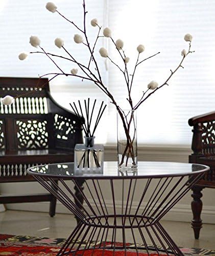 LOVSPA Reed Diffuser Set, Aloe & Soft Linen Scented Oil Diffuser with Sticks, Home Fragrance Accessories for Bathroom Shelf Decor, Aroma Diffusers for Home or Office Desk, USA Made