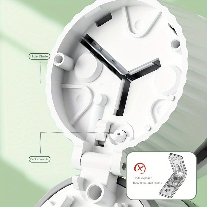 Pill Cutter - Pill Splitter with Stainless Steel Blade for Cutting Small Pills or Large Pills in one Third, Pill Cutter 1/3, Suitable for Cuting Vitamins, Tablets (1-3 Grey)