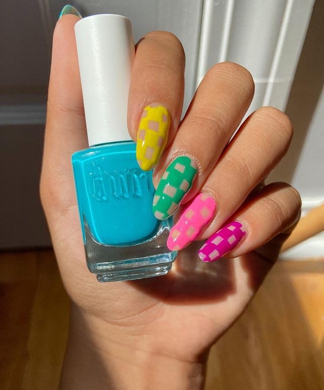 duri Trio Neon Nail Polish Set - GBD203 Oh My Neon, Matte Finish, Quick Drying, 0.45 Fl Oz each