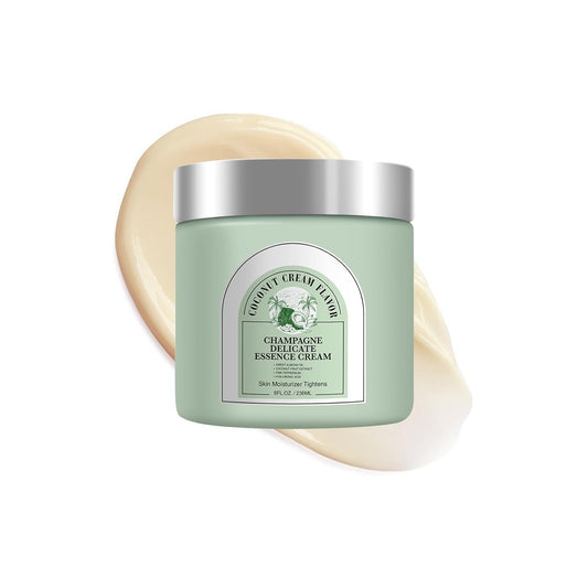 Champagne Lift Body Cream, Hydrating Lift Firming and Hydrates Dry Skin Arms & Legs (Coconut)