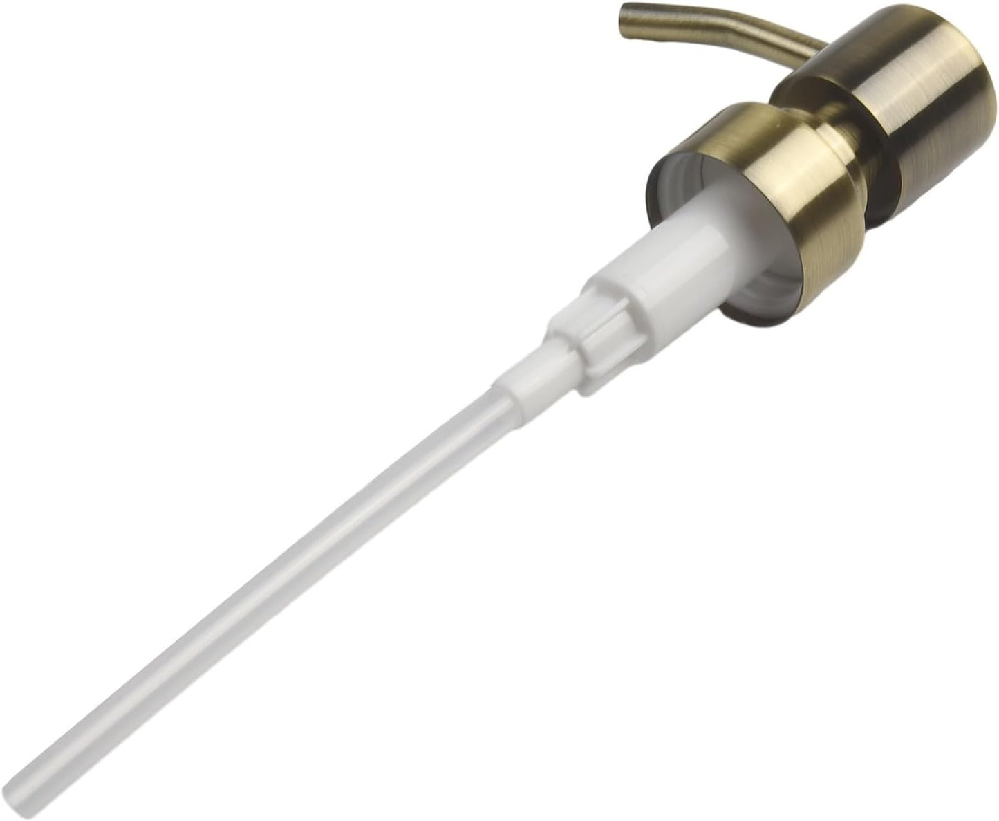 Metal Soap Dispenser Pump Head Replacement Pump for Your Soap or Lotion Dispenser, 304 Stainless Steel Replacement Pump for Liquid Hand Soap Dispensers(Bronze 1)