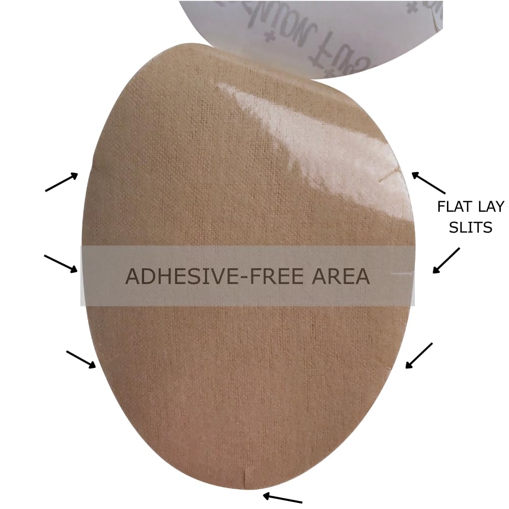 Garment Guard: The Original Disposable Adhesive COTTON Underarm Sweat Pads, Unisex to Prevent Armpit Stain (10 pairs, Black)