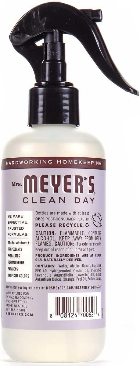 Mrs. Meyer's Clean Day Room Freshener, Lavender 8 Fl Oz (Pack of 12)