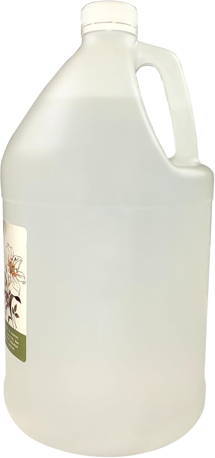 TOA Soothing Hydrating Natural Body Spa Massage Mineral Oil for Professional Massage Therapists Unscented Bottle, 1 gal