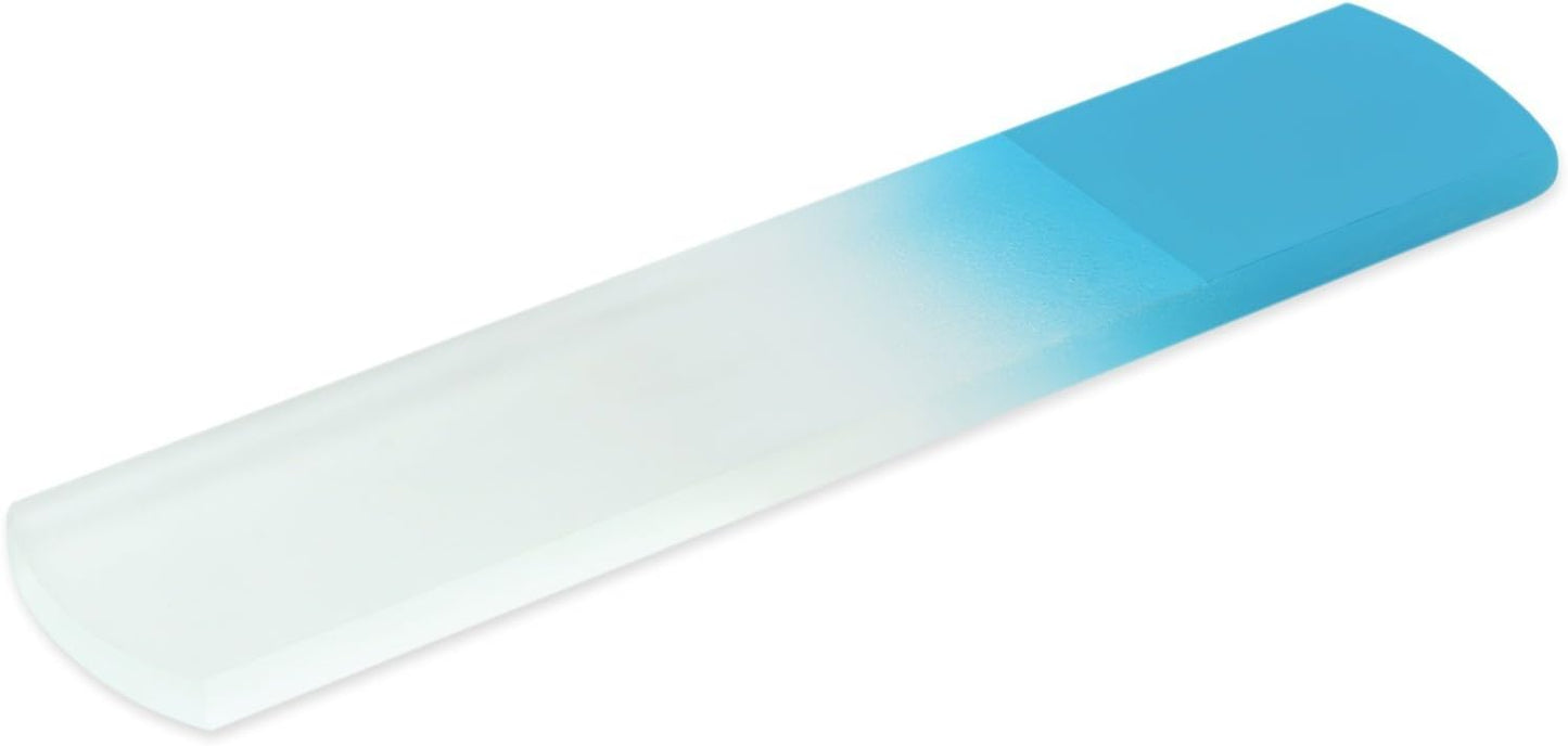 Pedicure Foot File Callus Remover - Glass Foot File & Pedicure Rasp - Genuine Czech Tempered Glass - Corn & Dead Skin Remover - Hard Skin Remover - Heel Scraper for feet - Colossal Foot File