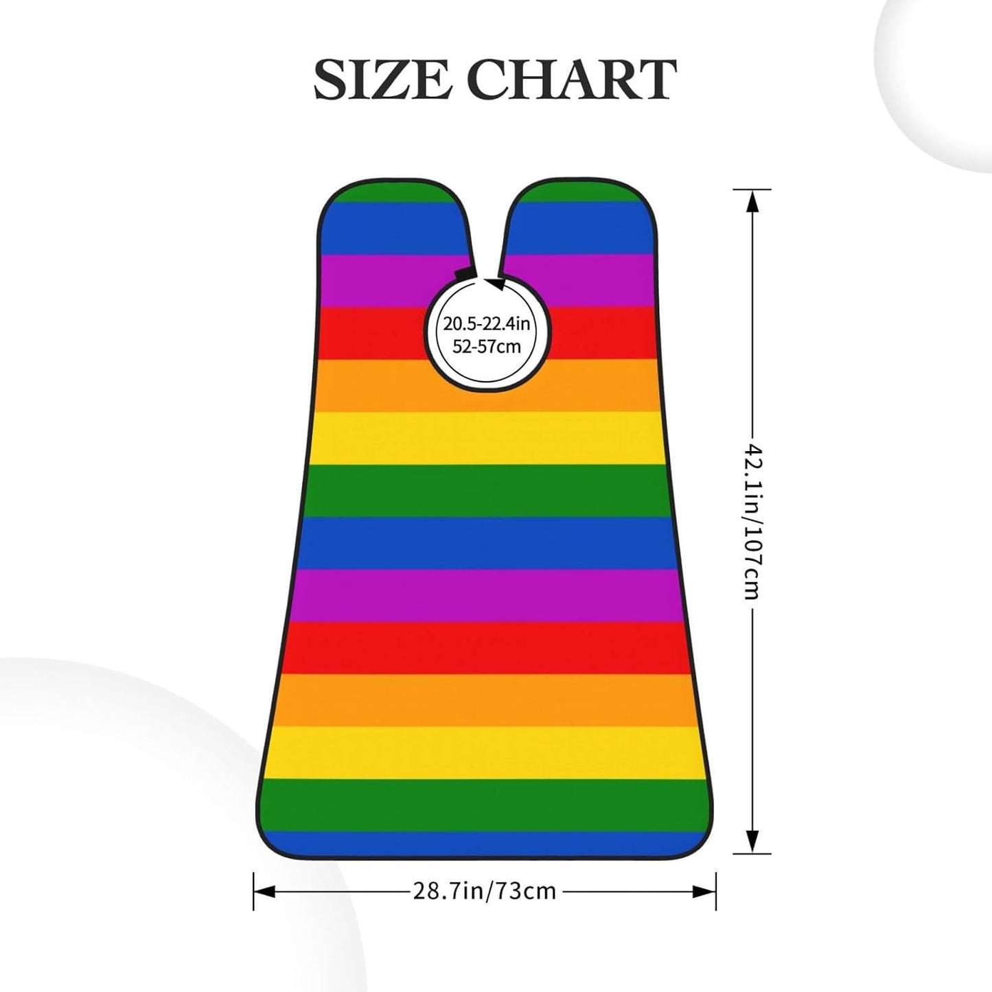 Rainbow Beard Bib Apron, Beard Hair Catcher For Men Shaving, Waterproof With Suction Cups