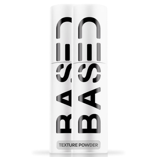 BASED Hair Texturizing Powder, Lightweight & Volumizing Hair Styling Powder with Matte Finish, Add Texture to Hair with Medium Hold, Best for Short to Medium Hair, (1.69oz Bottle, Pack of 2)