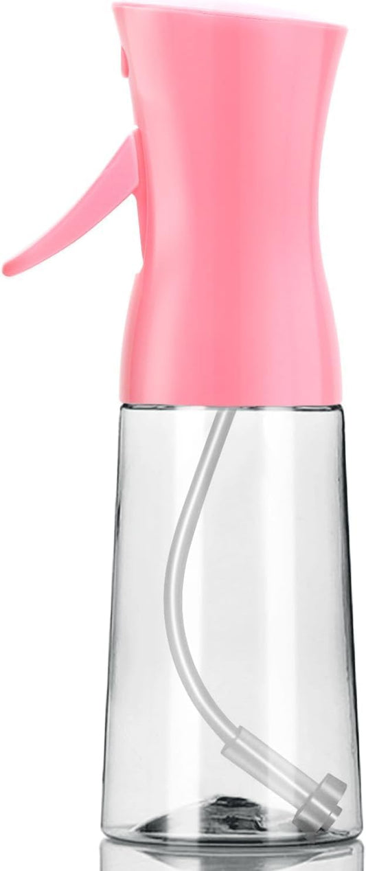 Spray Bottle,Fine Mist Spray for Hair,Ultra-Fine Continuous Spray Bottle for Skincare,Plant Care,Pet Grooming,Cleaning, Refillable Spray Container,Christmas Gift (1Pcs Light Pink 6.8oz)