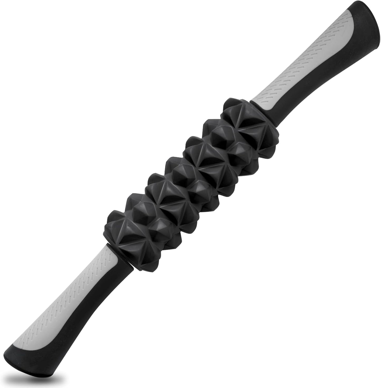 KITWILD Muscle Roller Stick, Massage Roller Stick for Athletes, Body Massage Stick for Muscles Deep Tissue, Muscle Relaxation Roller for Physical Therapy, Myofascial Release, and Yoga Therapy, Black