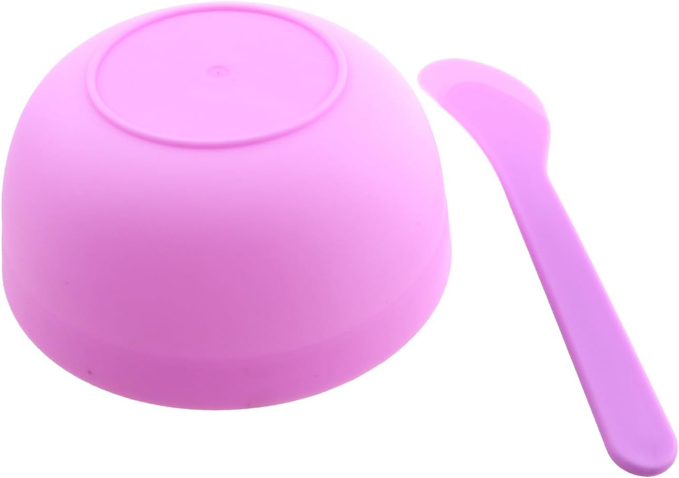 5PCS Slime Making Tools Purple PP Plastic Bowl With Glue Mixing Spoon DIY Beauty Makeup Mask Slime Bowl For Crafts