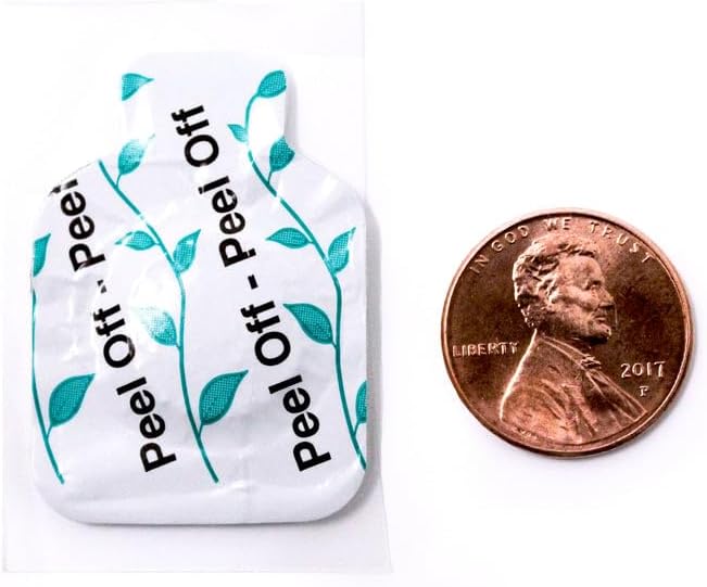 Nausea Relief No. 44 Patches | Essential Oil Blend Natural Aromatherapy Stickers | Non-Metallic Safe for MRI, Peel and Stick Anti-Nausea Aroma Patch for Motion Sickness or Vomiting,10 Patches