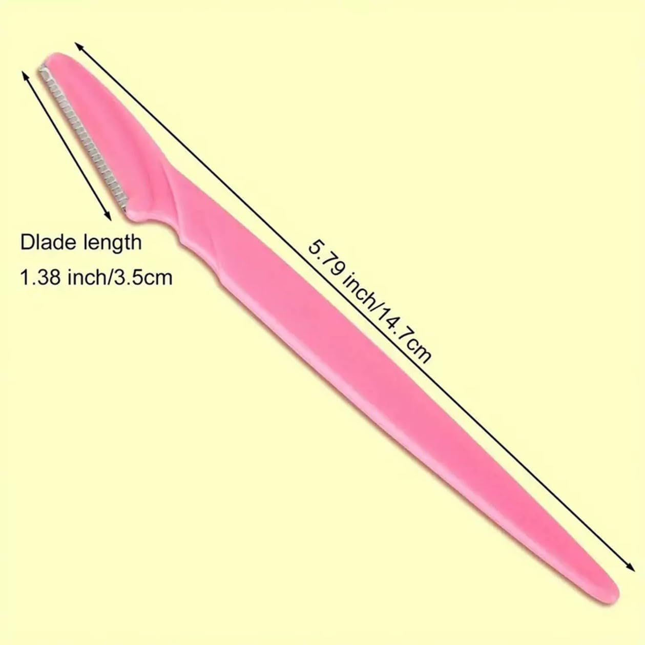 ﻿66PCS Eyebrow Razor Multipurpose Exfoliating Dermaplaning Tool for Face Facial and Eyebrow Shaper with Precision Cover for Women Men Easy to Use (66PCS)