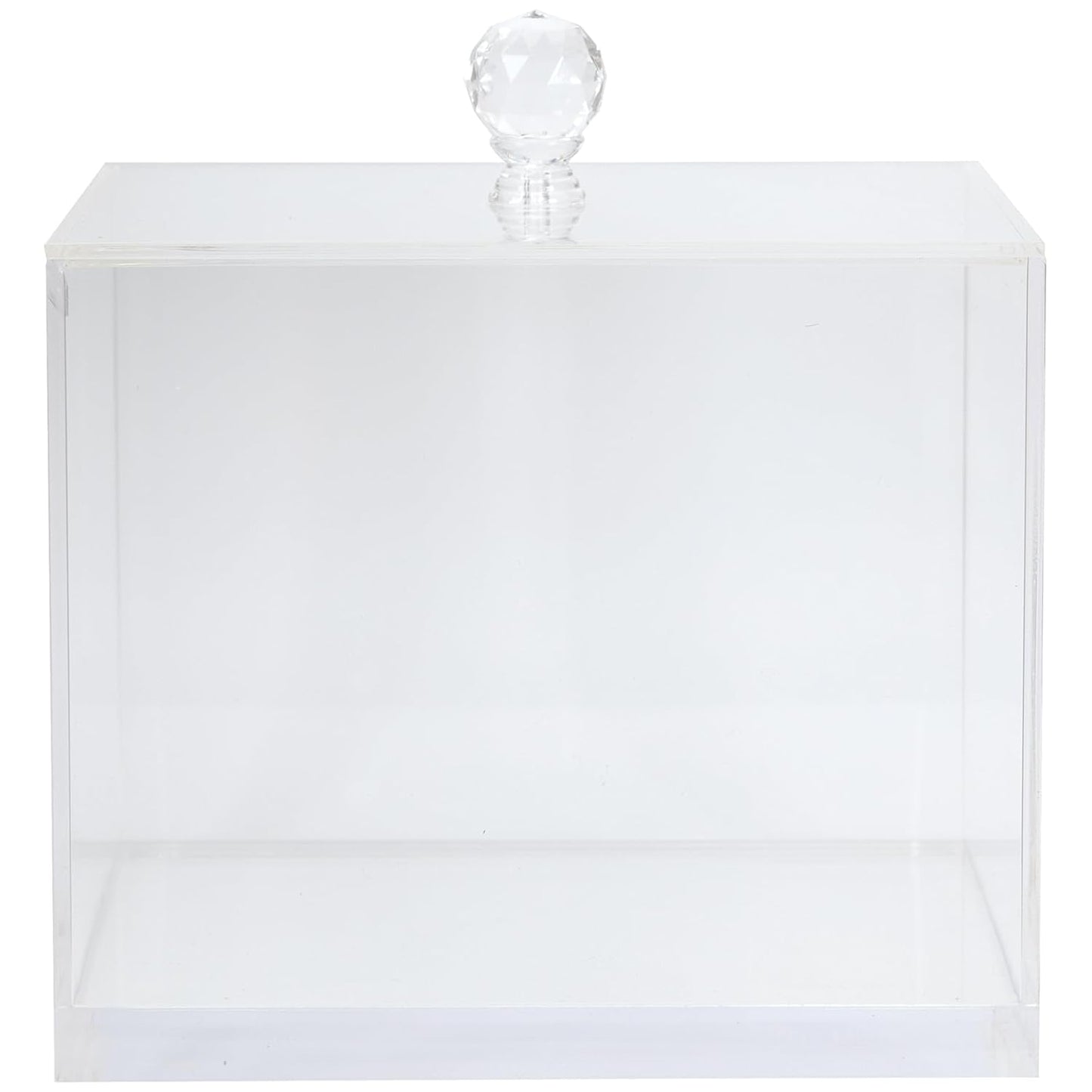 ForPro Premium Pure & Simple XL Facial Towel Acrylic Holder, Holds 50 Pure & Simple XL Facial Towels, Disposable Makeup Remover Dry Wipe Holder