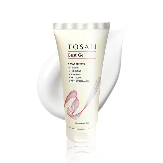 Breast Enhancement Cream 6.8 fl oz - Breast Firming and Lifting Cream with Gotu Kola, Grape Seed Oil & Saw Palmetto, Neck Firming and Skin Tightening Formula for Fuller & Firmer Breasts