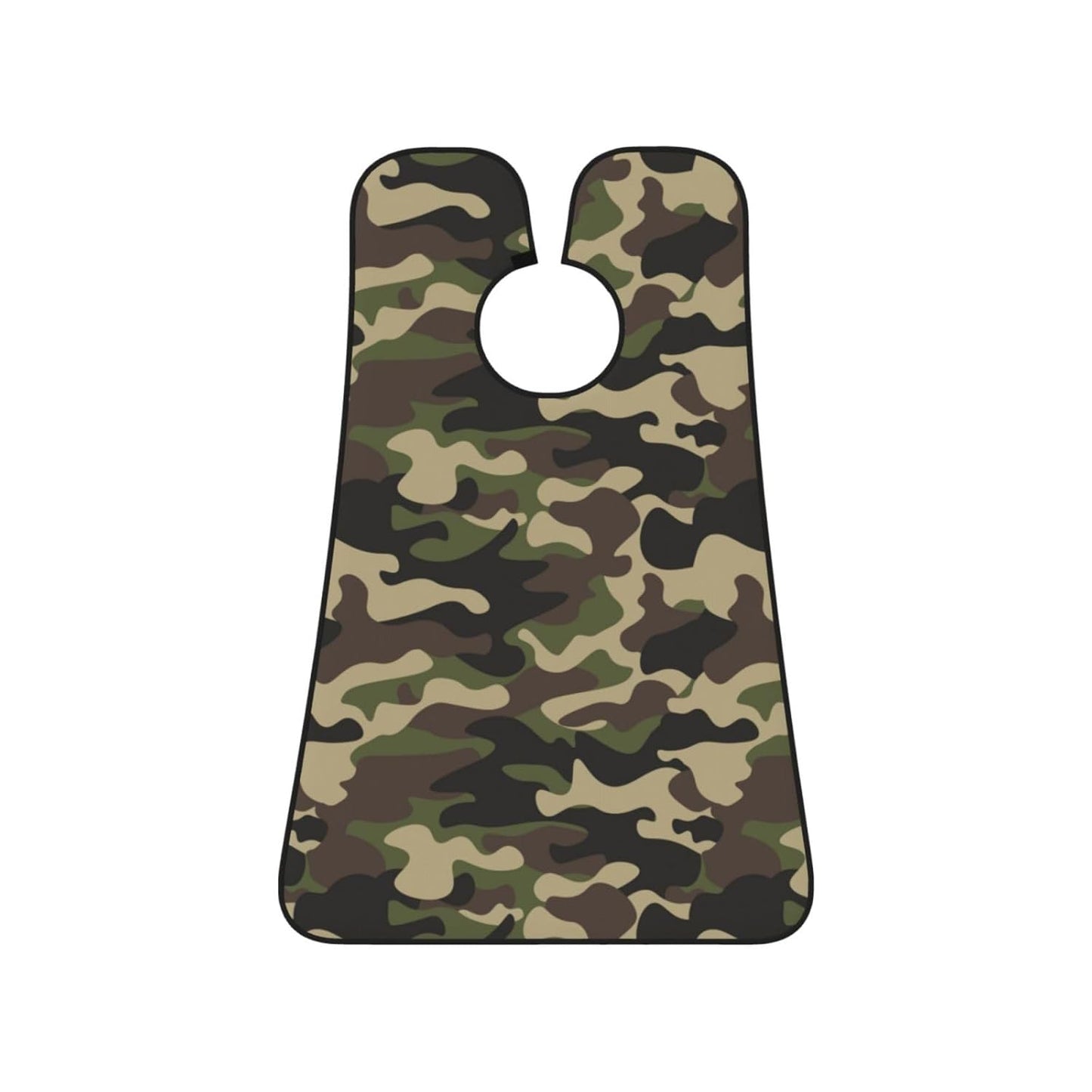 Camo Beard Bib Apron, Beard Hair Catcher For Men Shaving, Waterproof With Suction Cups