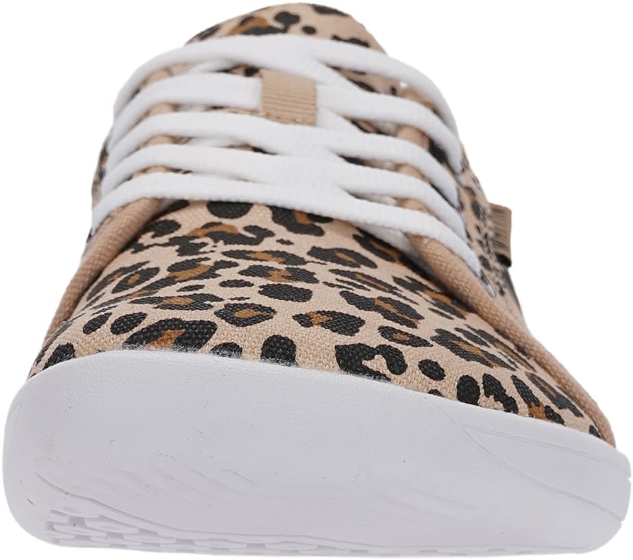 WHITIN Women's Canvas Barefoot Shoes | Wide Width Minimalist Sneakers | Classic Fit Low Top