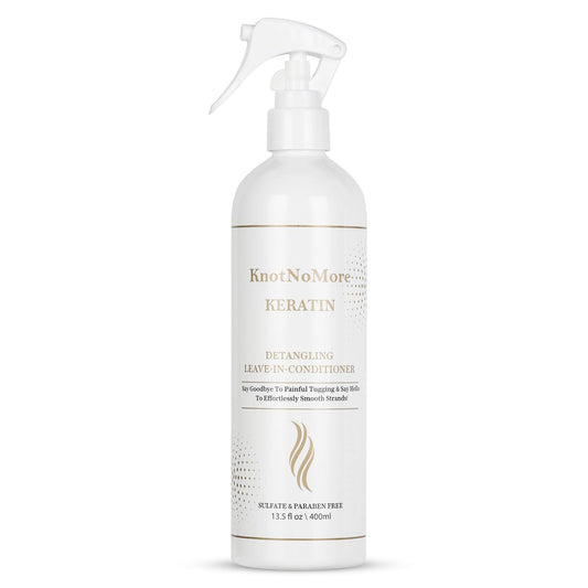 Daily Leave-in Detangler & Moisturizer for Dry, Tangle-Prone, Matted, Frizzy Hair | Adds Shine & Heat Protection with Vitamin B5 | Suitable for All Hair Types, Sulfate & Silicone-Free.