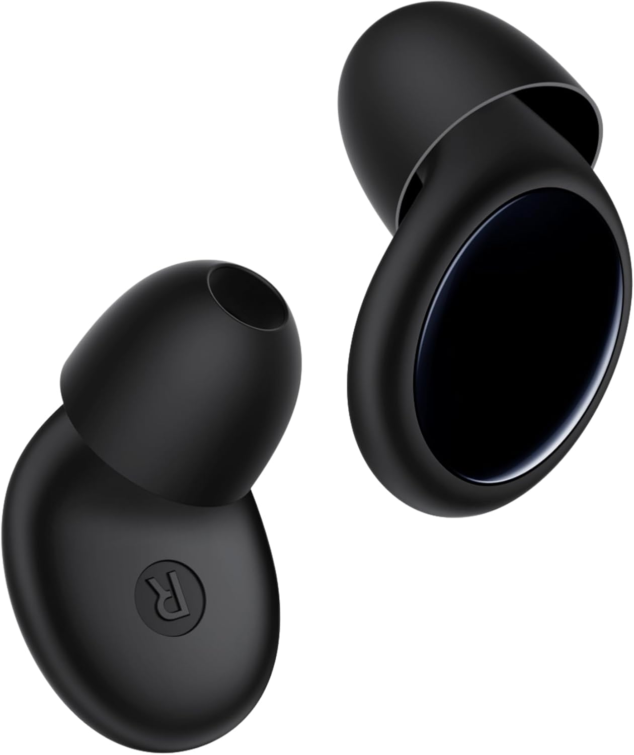 Ear Plugs for Sleeping 45dB Noise Cancelling Ear Plugs for Concerts & Noise Reduction, Earplugs for Sleep, Snoring Airplane Musician Calmer, Silicone Earplugs Reusable Concert Ear Plug +8Tip Black