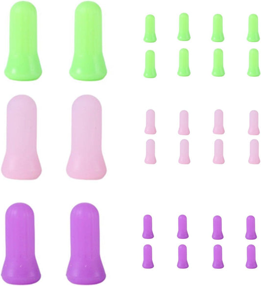 30 Pcs Facial Beauty Silicone Cupping Massger with 3 Colors - Face & Eye Cupping Therapy Mini Anti Cellulite Vacuum Cupping Tools