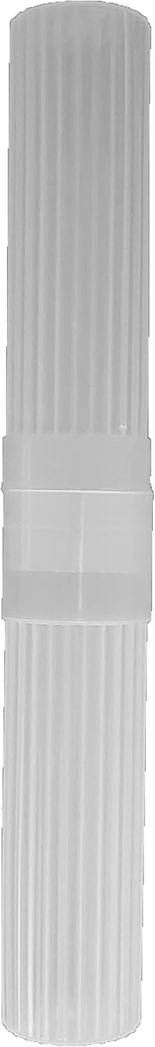 Toothbrush Holder (White) - Made in The USA. W/Ventilation Holes.