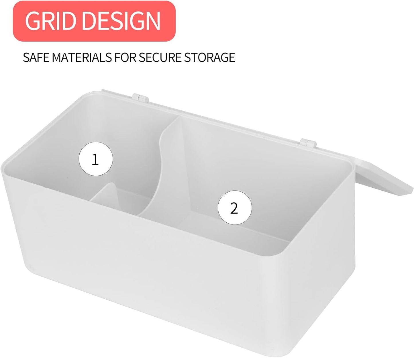 pad and tampon organizer for bathroom,Sanitary Napkin Holder, Pad and Tampon Organizer for Period, Sanitary Napkin Storage Container, White