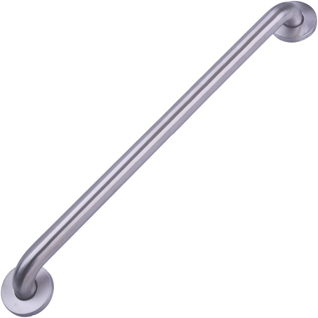 Amazon Basics Bathroom Handicap Safety Grab Bar, 36 Inch Length, 1.25 Inch Diameter, Holds up to 500LBs, ADA Compliant, Stainless Steel