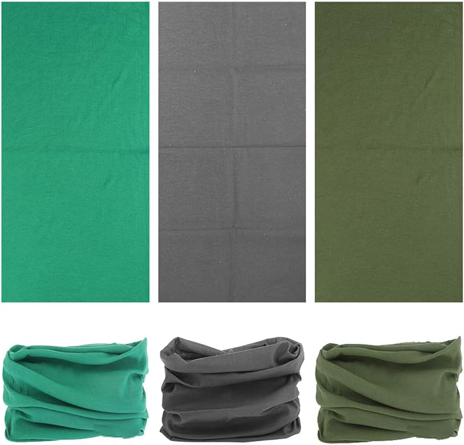 Headband Neck Gaiter Head Wrap Headwear Face Mask Magic Scarf Bandana for Men and Women