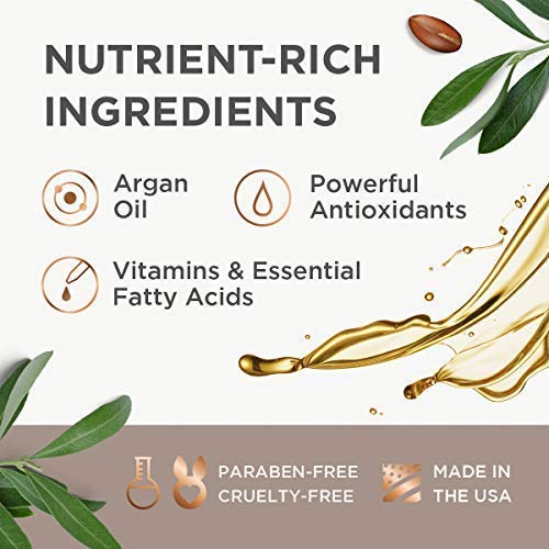 Argan Magic Split Endz Repair Cream - Instantly Binds Frayed and Separated Ends While Preventing Future Breakage | Controls Frizz | Made in USA, Paraben Free, Cruelty Free (6 oz / 2 Pack)