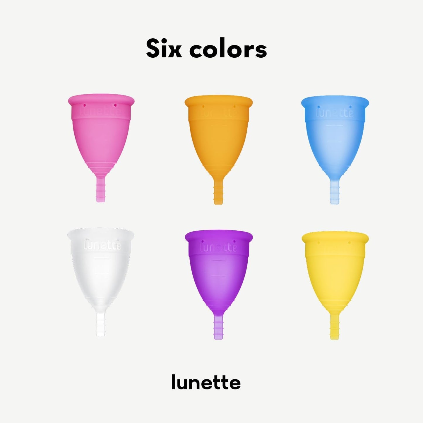 Lunette Menstrual Cup – Best Reusable Period Cup – Wear for 12 Hours and Reuse up to 10 Years, Violet Size 2 for Moderate to Heavy Flow