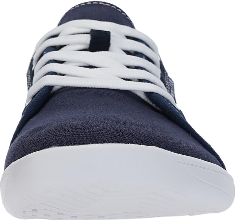 WHITIN Women's Canvas Barefoot Shoes | Wide Width Minimalist Sneakers | Classic Fit Low Top