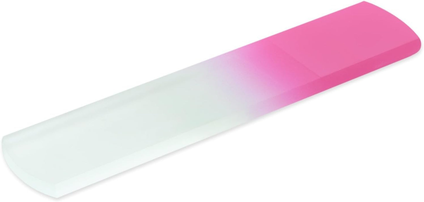 Pedicure Tools - Handmade Glass Foot File & Pedicure Rasp - Genuine Czech Tempered Glass - Corn & Dead Skin Remover - Calluses - Coarse - Hard Skin Remover - Foot Scrubber - Callus Remover for feet