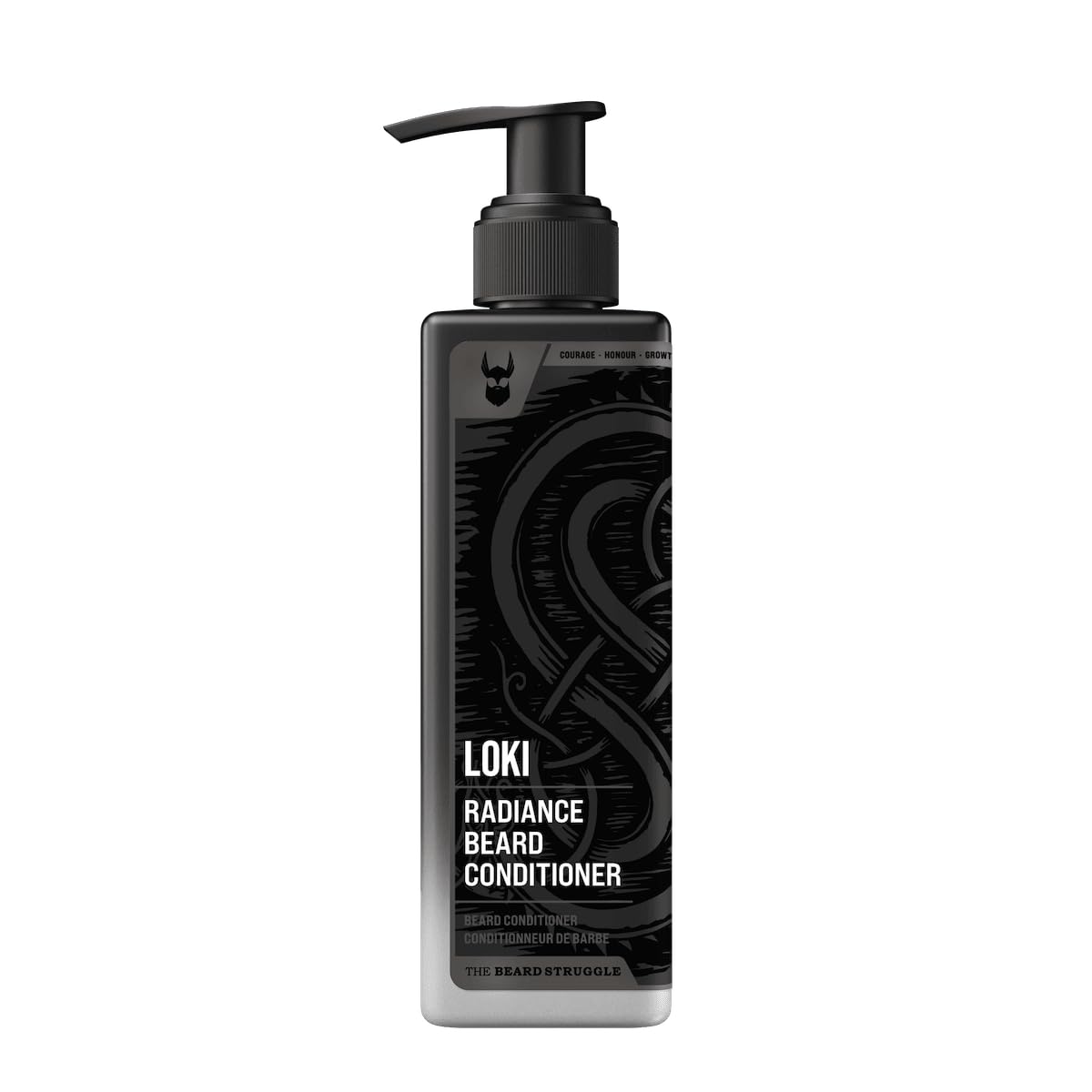 The Beard Struggle - Marksman's Beard Conditioner - Loki Unscented, Platinum Collection - Nourish, Softens, & Strengthens Beard - Radiance Beard Conditioner for Men (8 Fl oz)