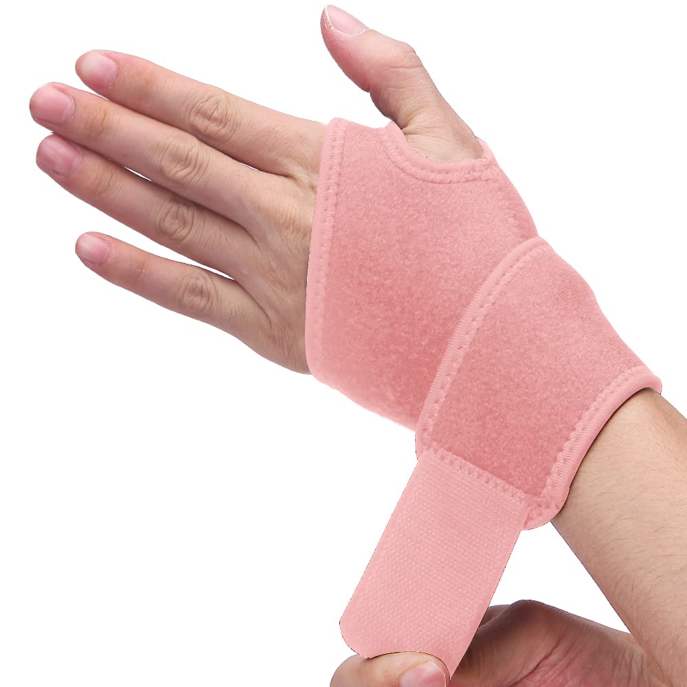 Wrist Brace for Carpal Tunnel, Breathable and Adjustable Wrist Support Brace for Arthritis and Tendinitis, Wrist Compression Wrap for Pain Relief, One Size Fits Left or Right Hand – Single